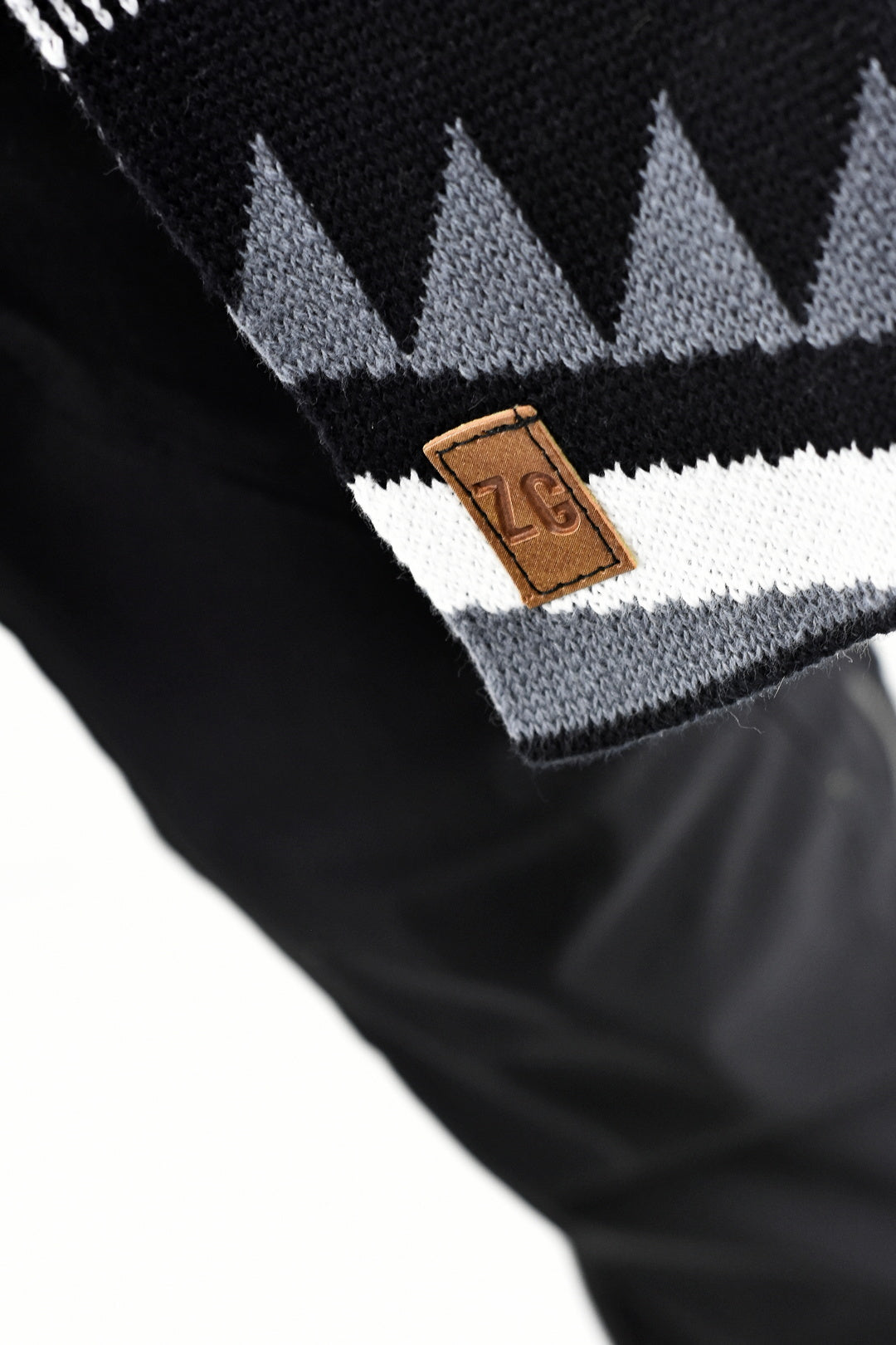 Menswear Cross Hooded Cotton Cardigan ZG5545