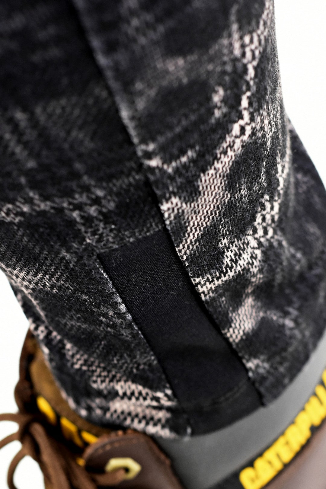 Mens Leopard and Houndstooth pull on pants ZG5327