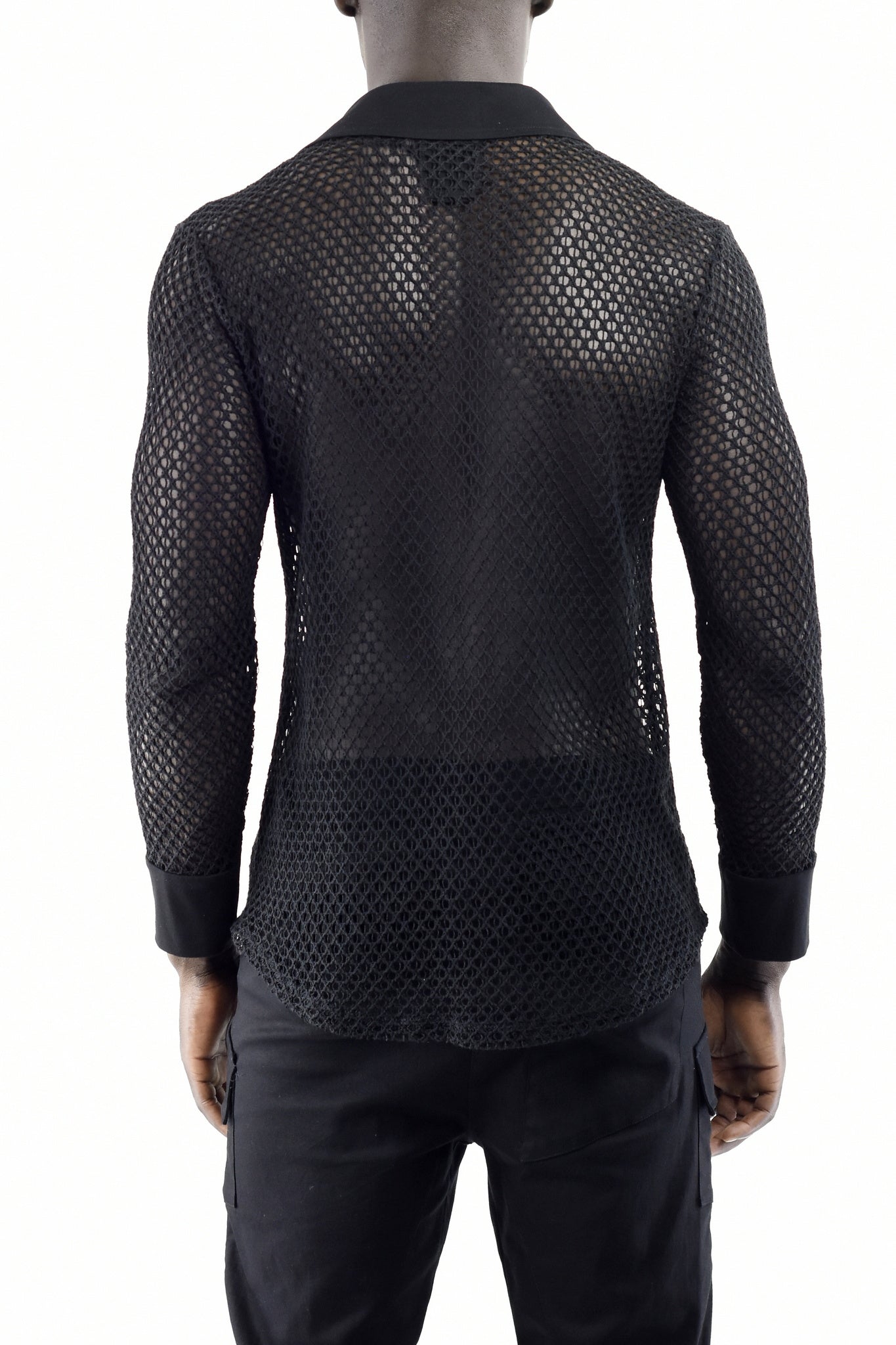 Mens Mesh Shirt with Pockets ZG5483