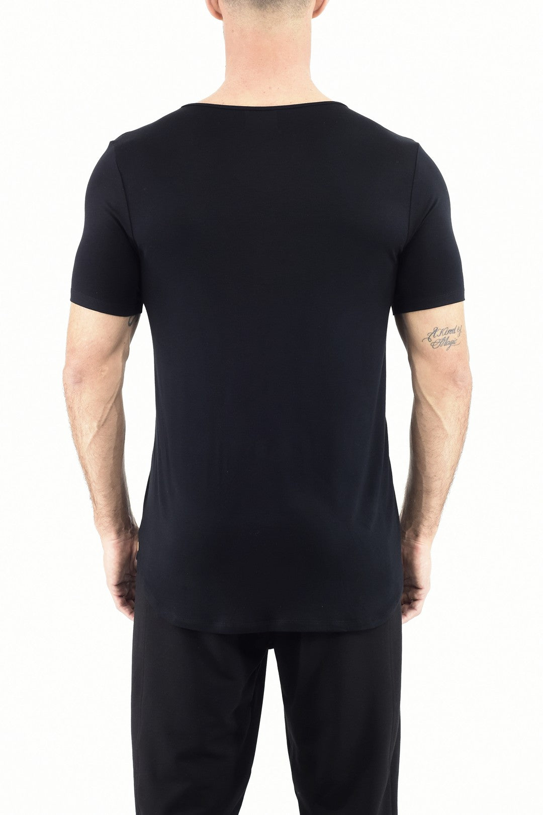 Mens Basix Black T ZG5388