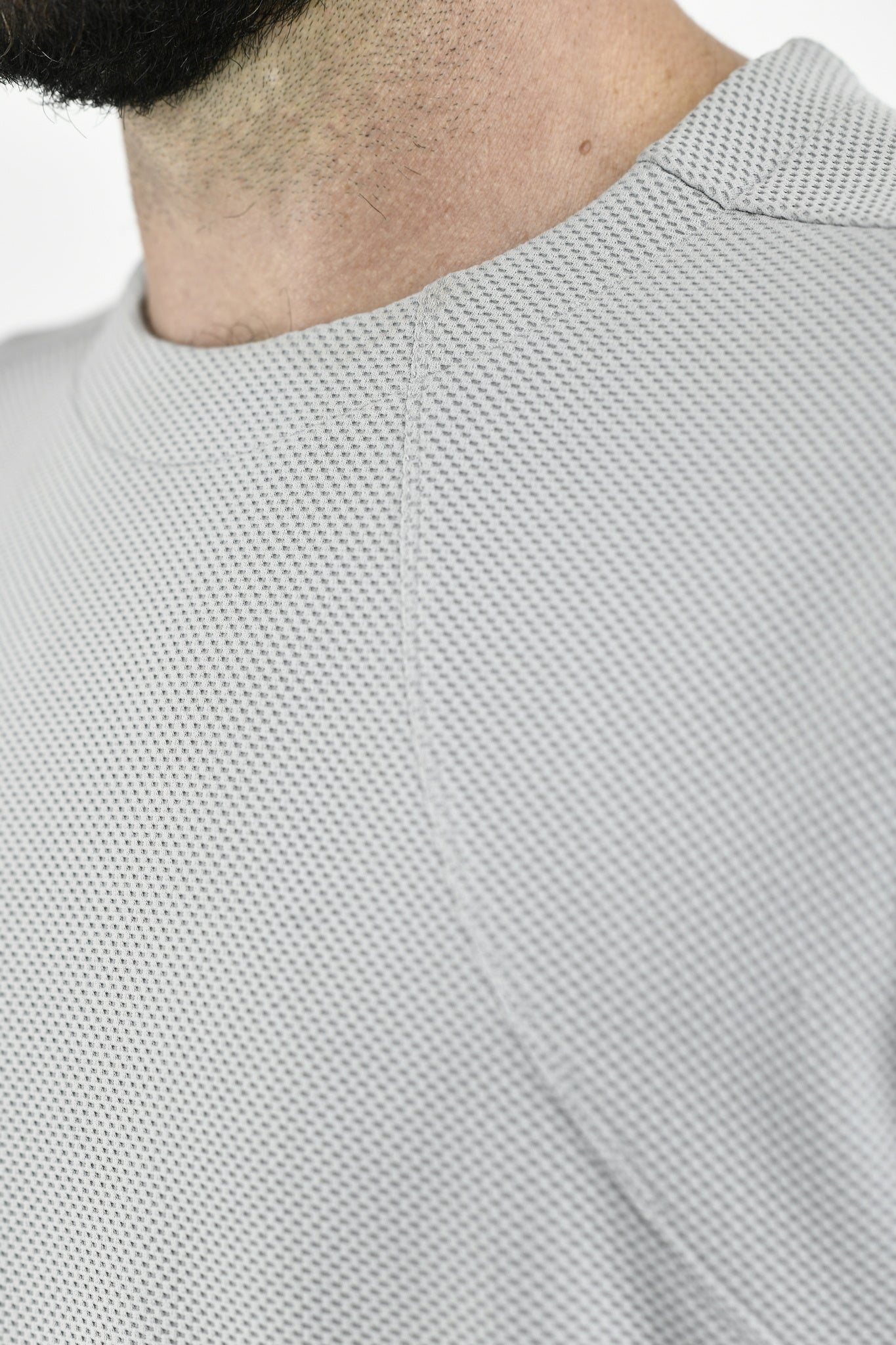 Menswear Grey Texture Tech T ZG