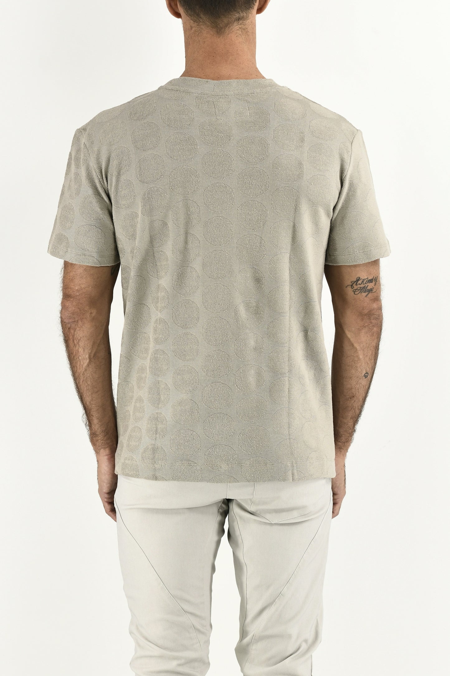 Menswear Stone Texture Spot T ZG5651