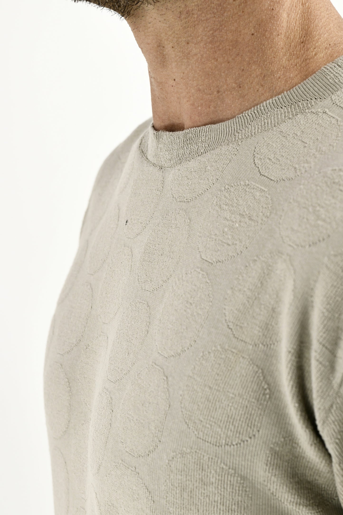 Menswear Stone Texture Spot T ZG5651