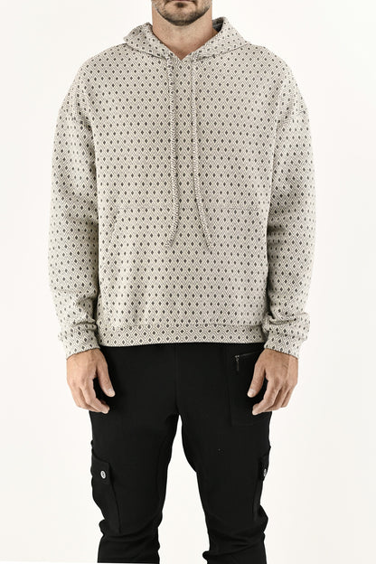 Menswear Geo Hoody Sweatshirt ZG5737