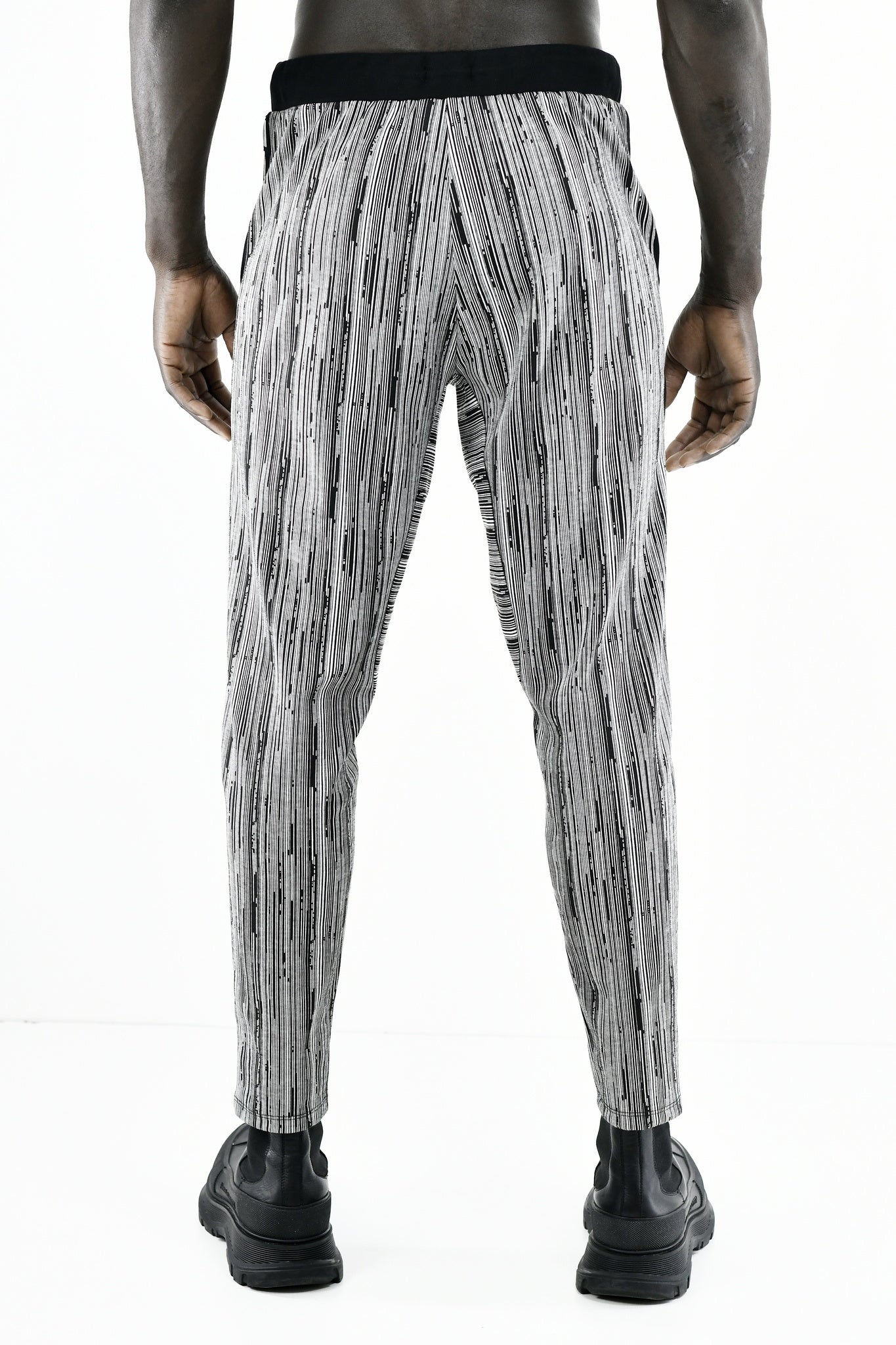 Menswear Barcode  pull on pants ZG5681