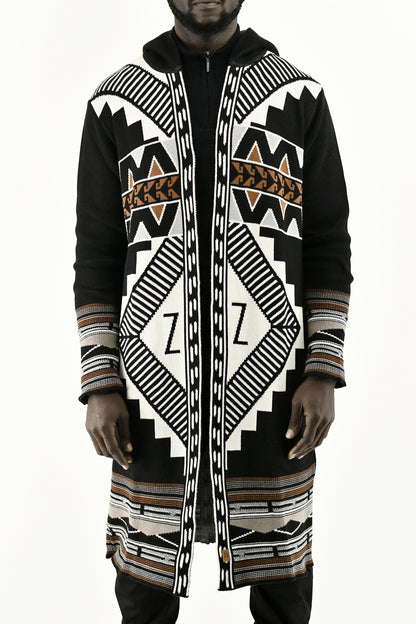 Menswear Z Cardigan with Hood ZG5752