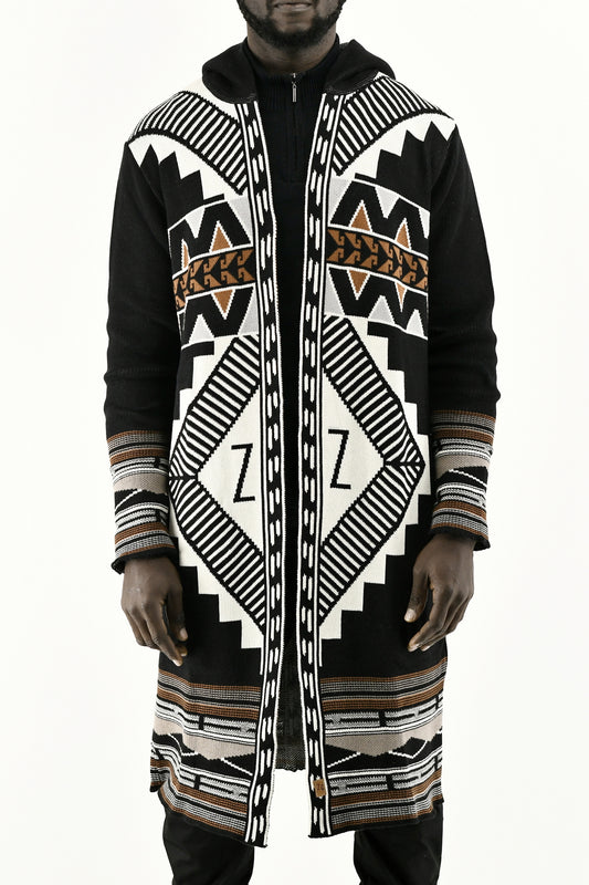 Menswear Z Cardigan with Hood ZG5752