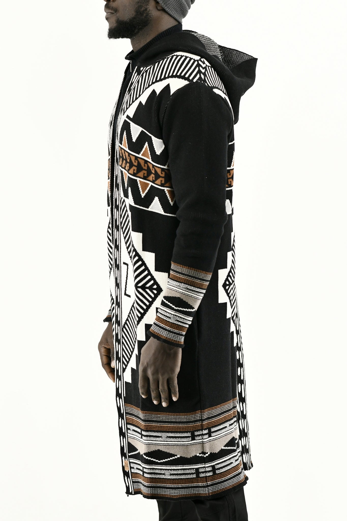 Menswear Z Cardigan with Hood ZG5752