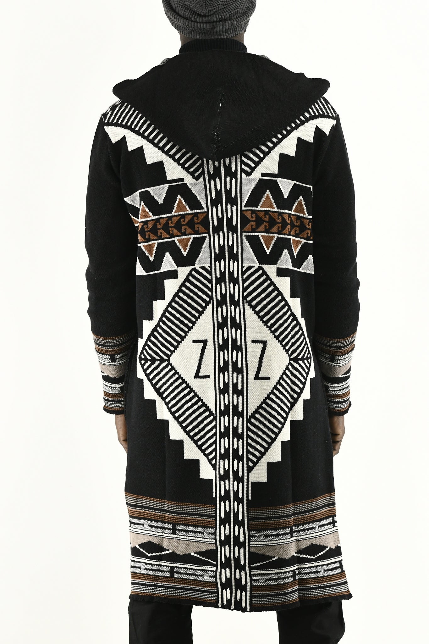 Menswear Z Cardigan with Hood ZG5752