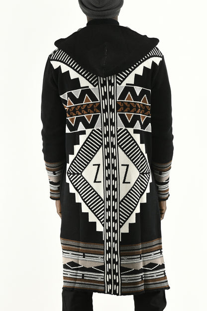 Menswear Z Cardigan with Hood ZG5752
