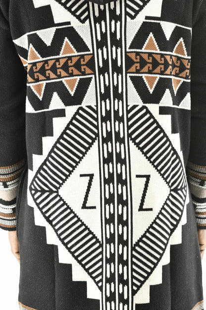 Menswear Z Cardigan with Hood ZG5752