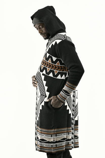 Menswear Z Cardigan with Hood ZG5752