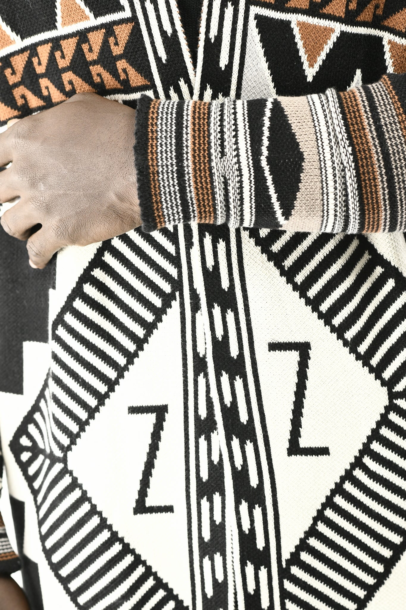 Menswear Z Cardigan with Hood ZG5752