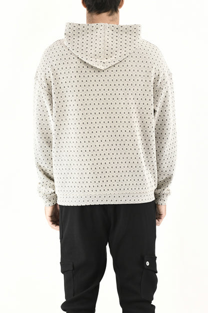 Menswear Geo Hoody Sweatshirt ZG5737
