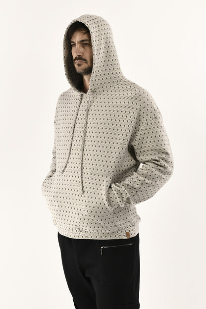 Menswear Geo Hoody Sweatshirt ZG5737