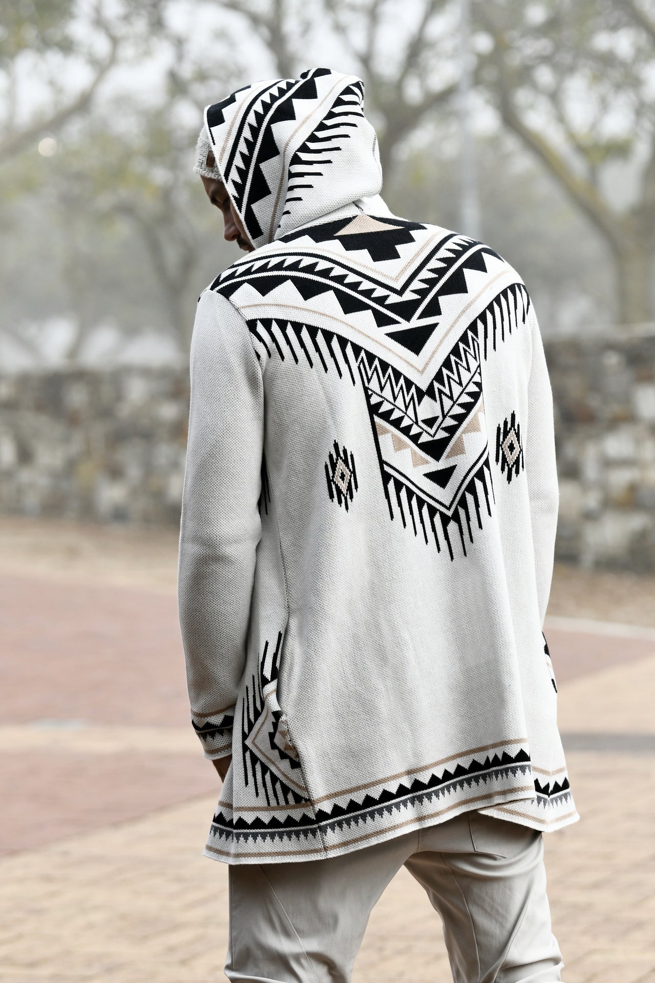 Menswear Inverted Fringe Cotton Cardigan ZG5604 – ZEITGEIST Menswear Inverted Fringe Cotton Cardigan ZG5604 – ZEITGEIST