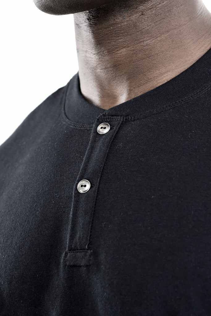 Menswear branded T with placket ZG5490