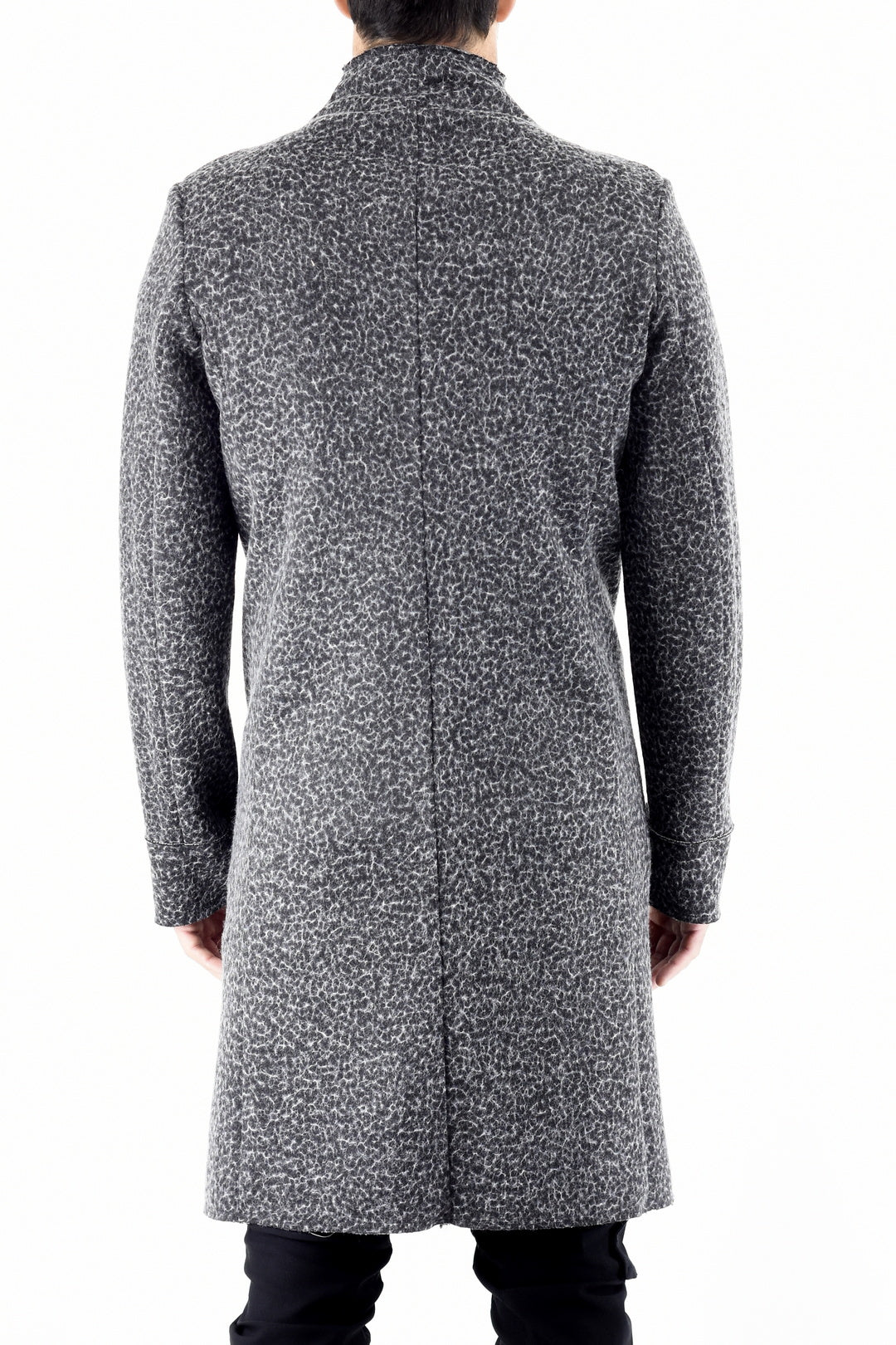 Mens Animal Melton Wool Coat ZG5533